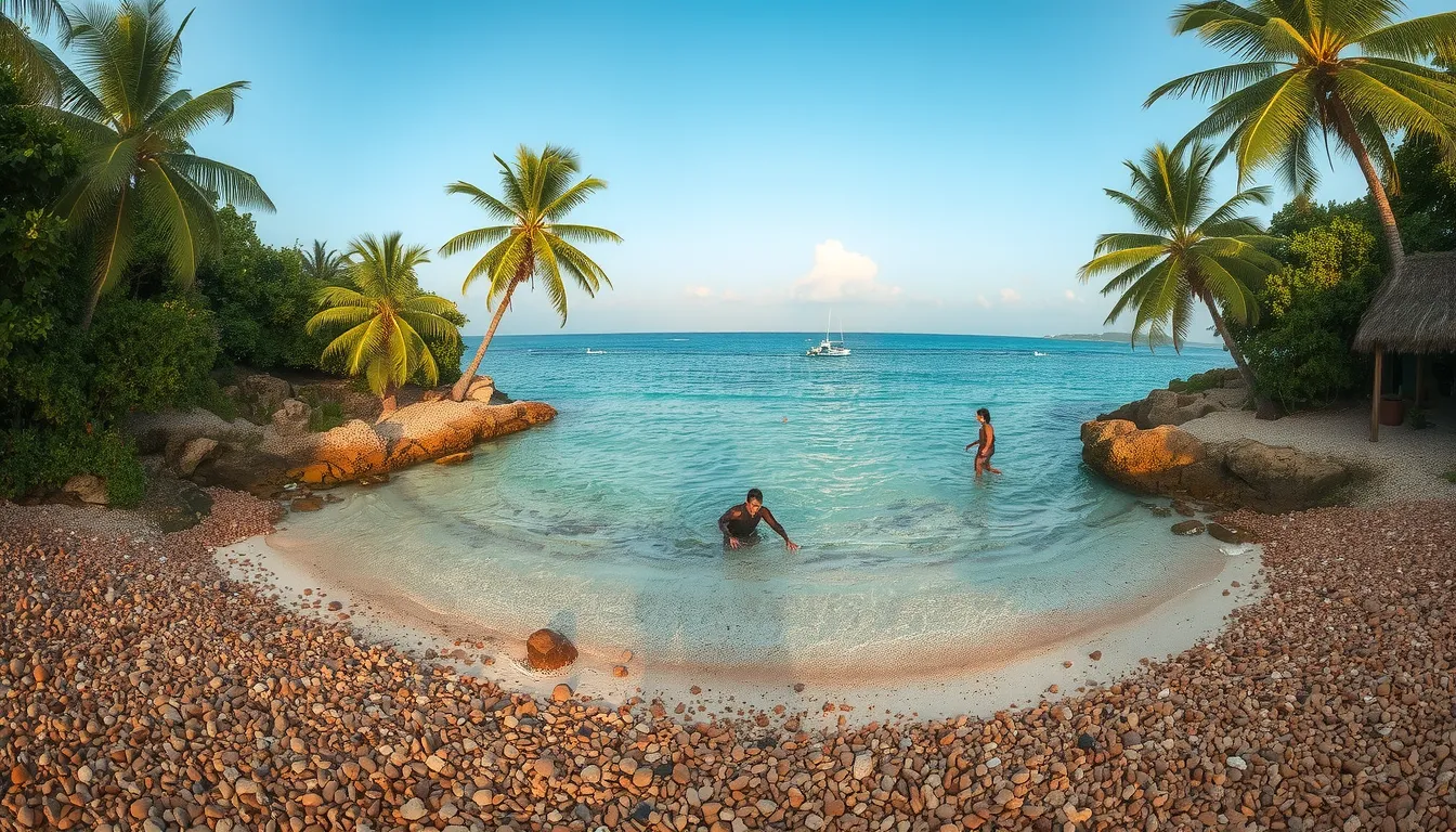 plage des caraibes guadeloupe