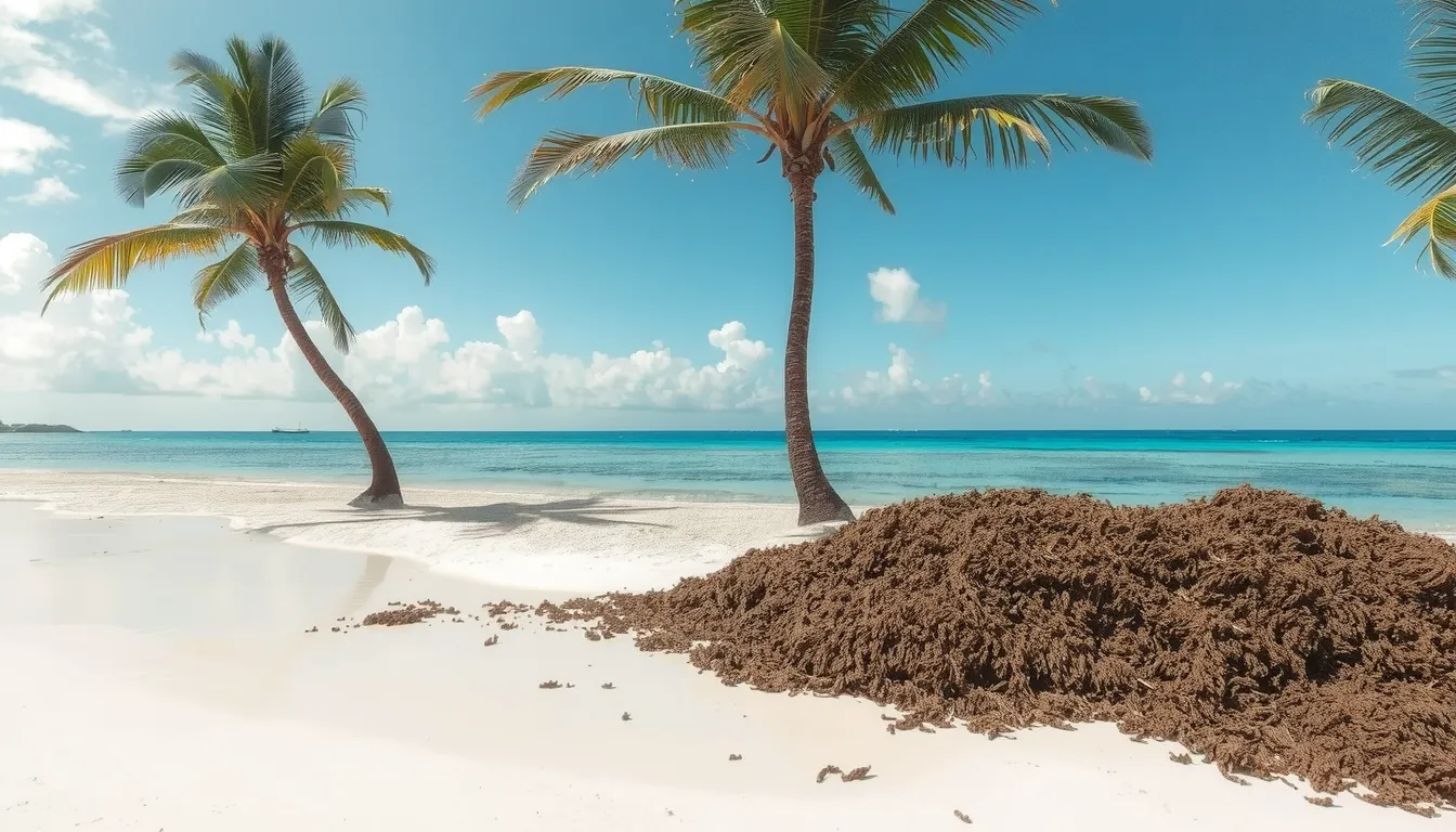 les sargasses en martinique