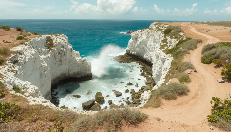 Randonnée du Trou du Souffleur en Guadeloupe : guide complet et trace des Falaises